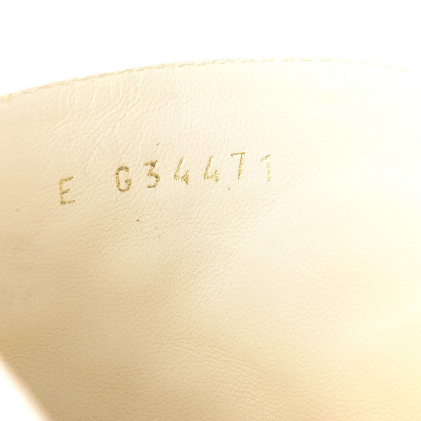 Lambskin Quilted Pearl CC Cap Toe Short Boot 40 Black Ivory