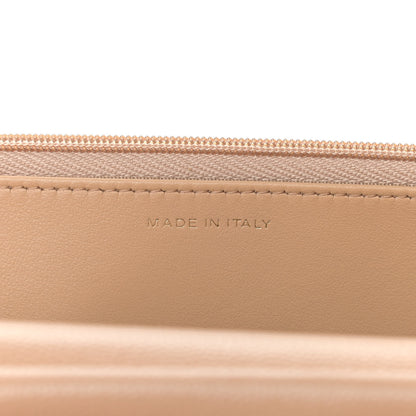 Chanel Caviar Quilted Wallet On Chain WOC Beige 7 of 11