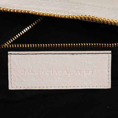 Balenciaga Agneau Giant 21 Gold Hardware Hobo White 8 of 9