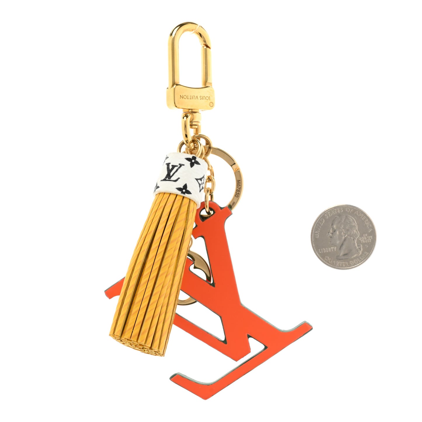 LV Pop Tassel Bag Charm and Key Holder
