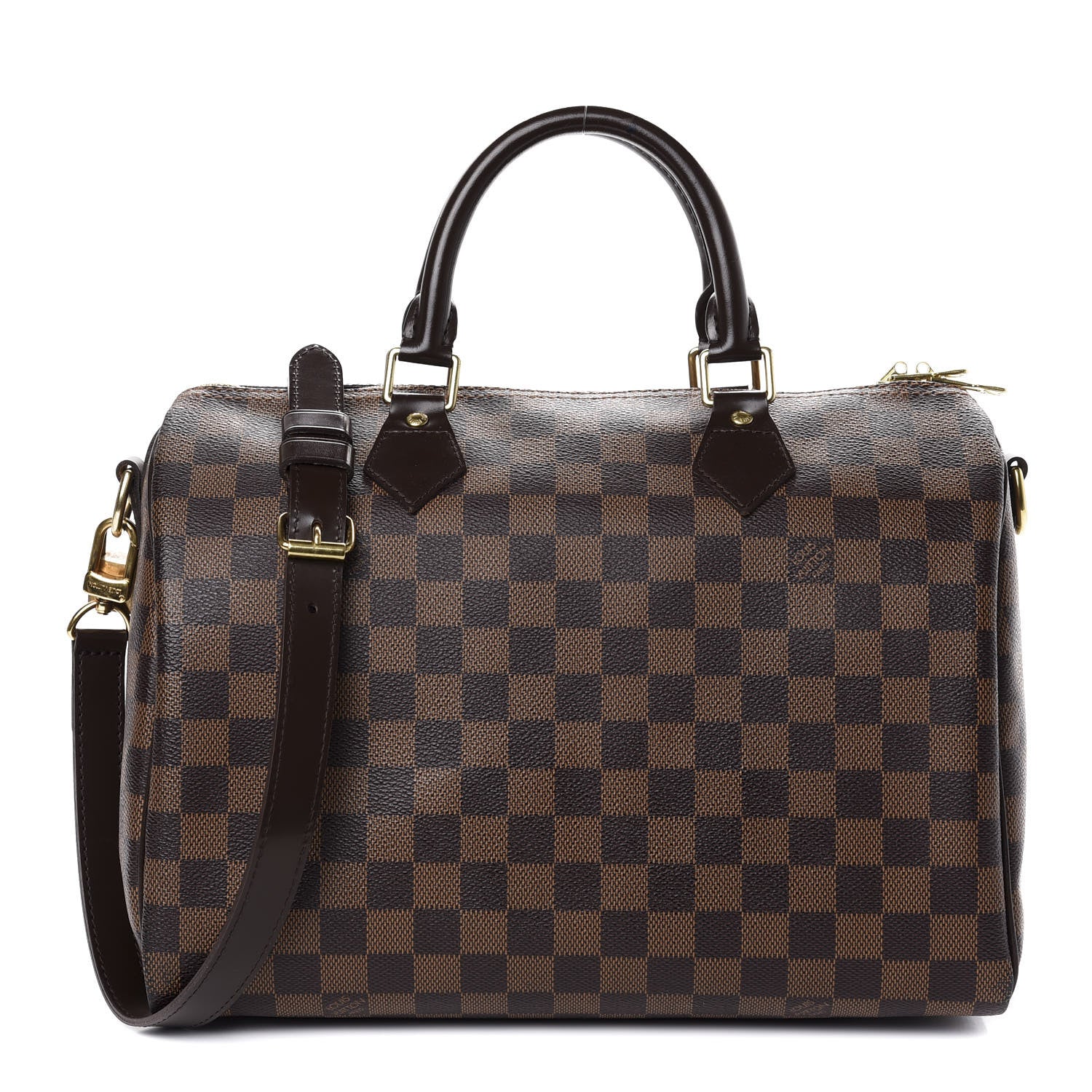 Louis Vuitton Damier Ebene Speedy Bandouliere 30 1 of 12