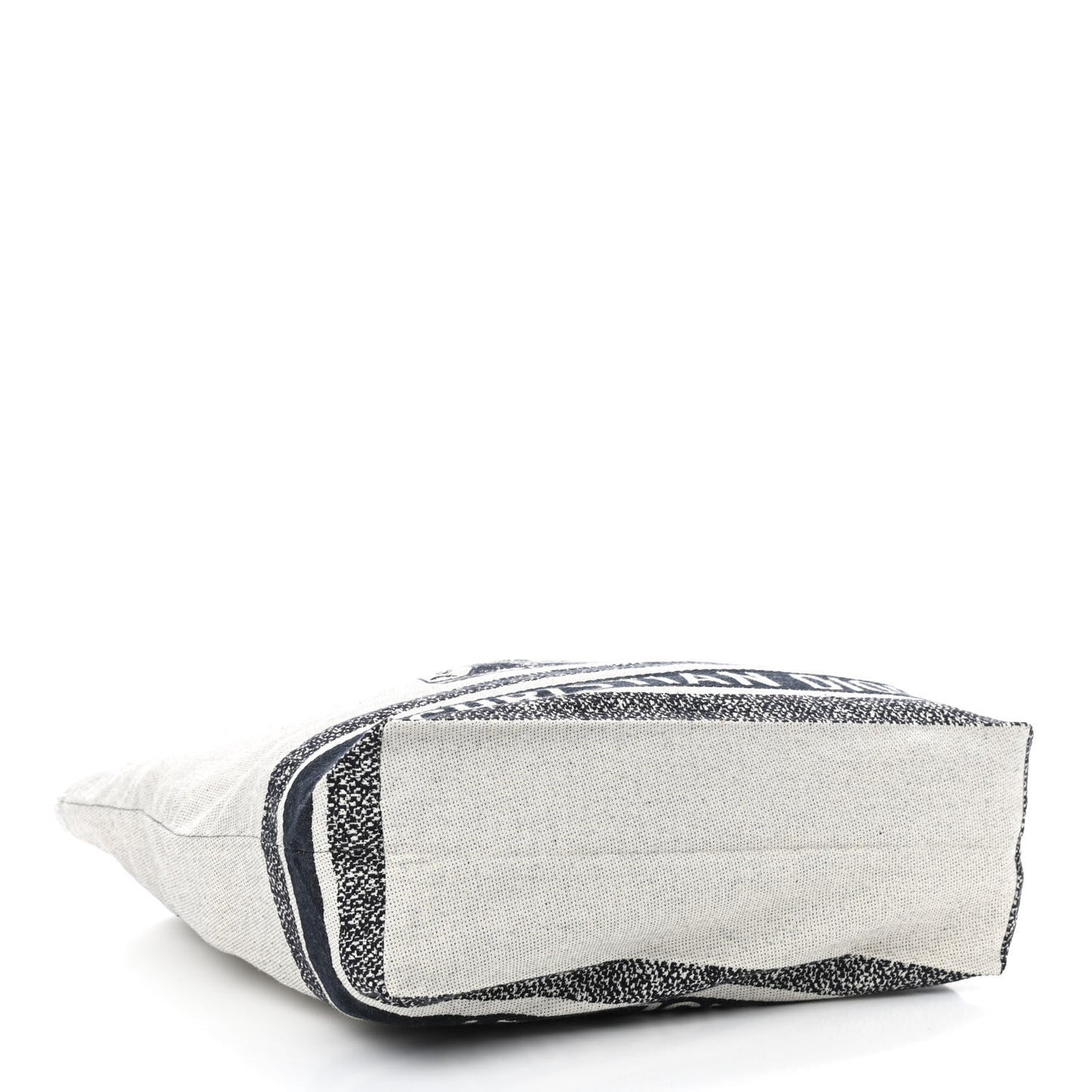 Canvas Print Cruise Tote Ivory Black