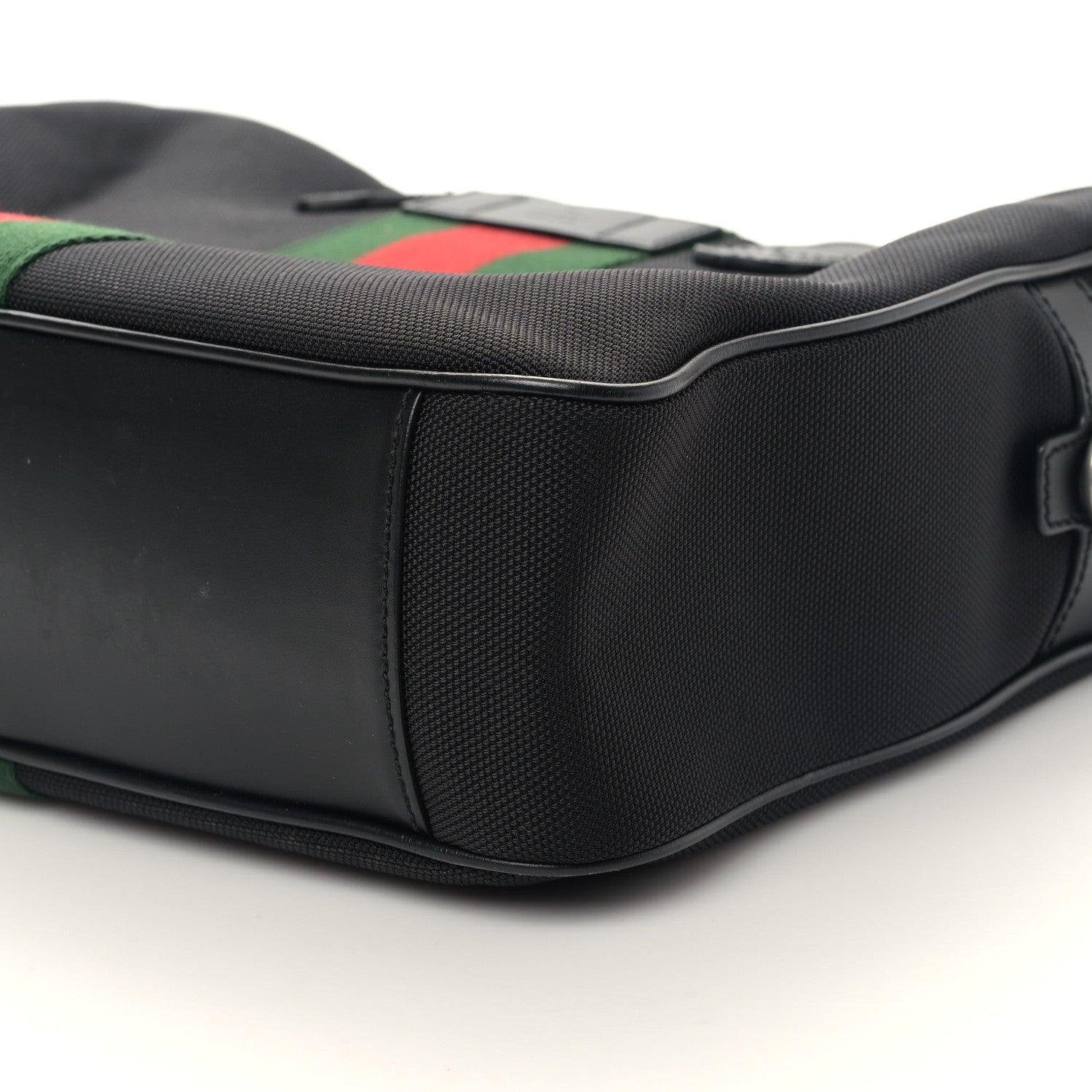 Gucci Canvas Web Briefcase Black 9 of 10