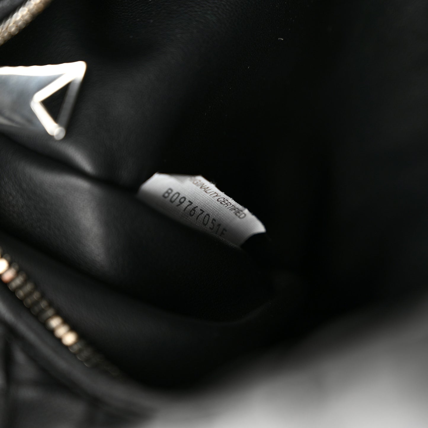 Nappa Intrecciato Teen Jodie Hobo Black