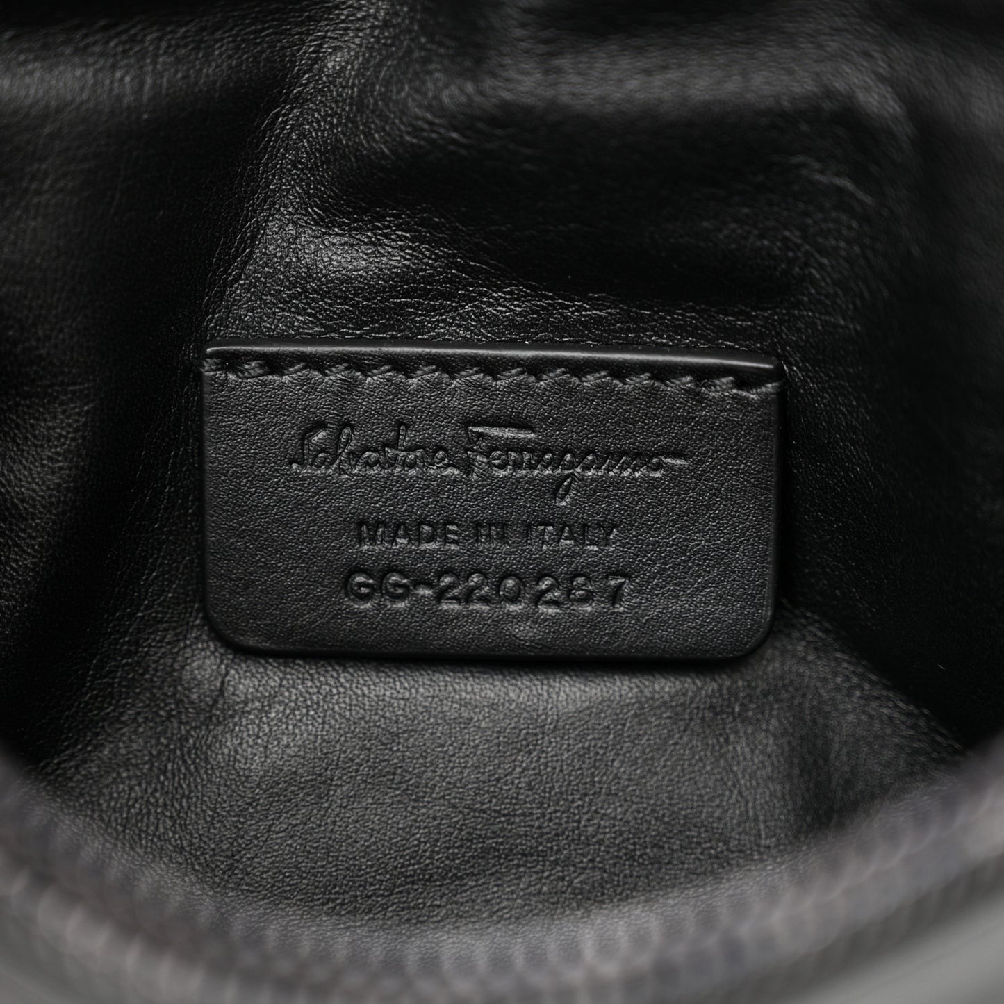 Calfskin Mini Viva Bow Shoulder Bag Black