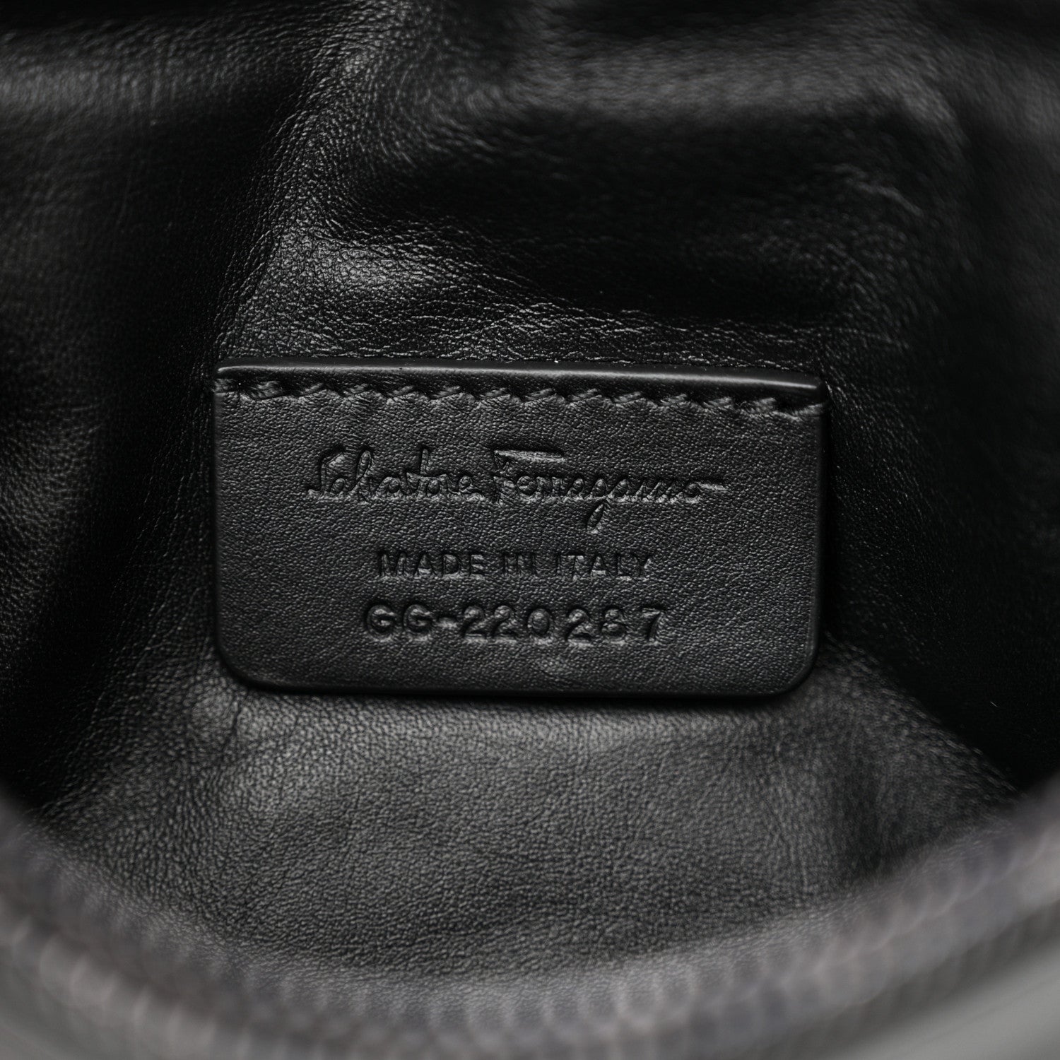 Salvatore Ferragamo Calfskin Mini Viva Bow Shoulder Bag Black 6 of 14