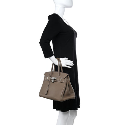 Hermes Togo Birkin 30 Etoupe 2 of 11