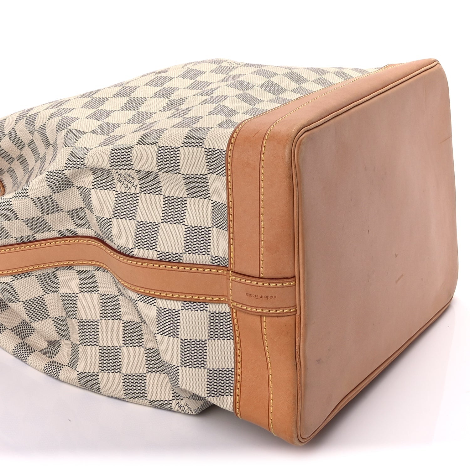 Louis Vuitton Damier Azur Noe White 7 of 8