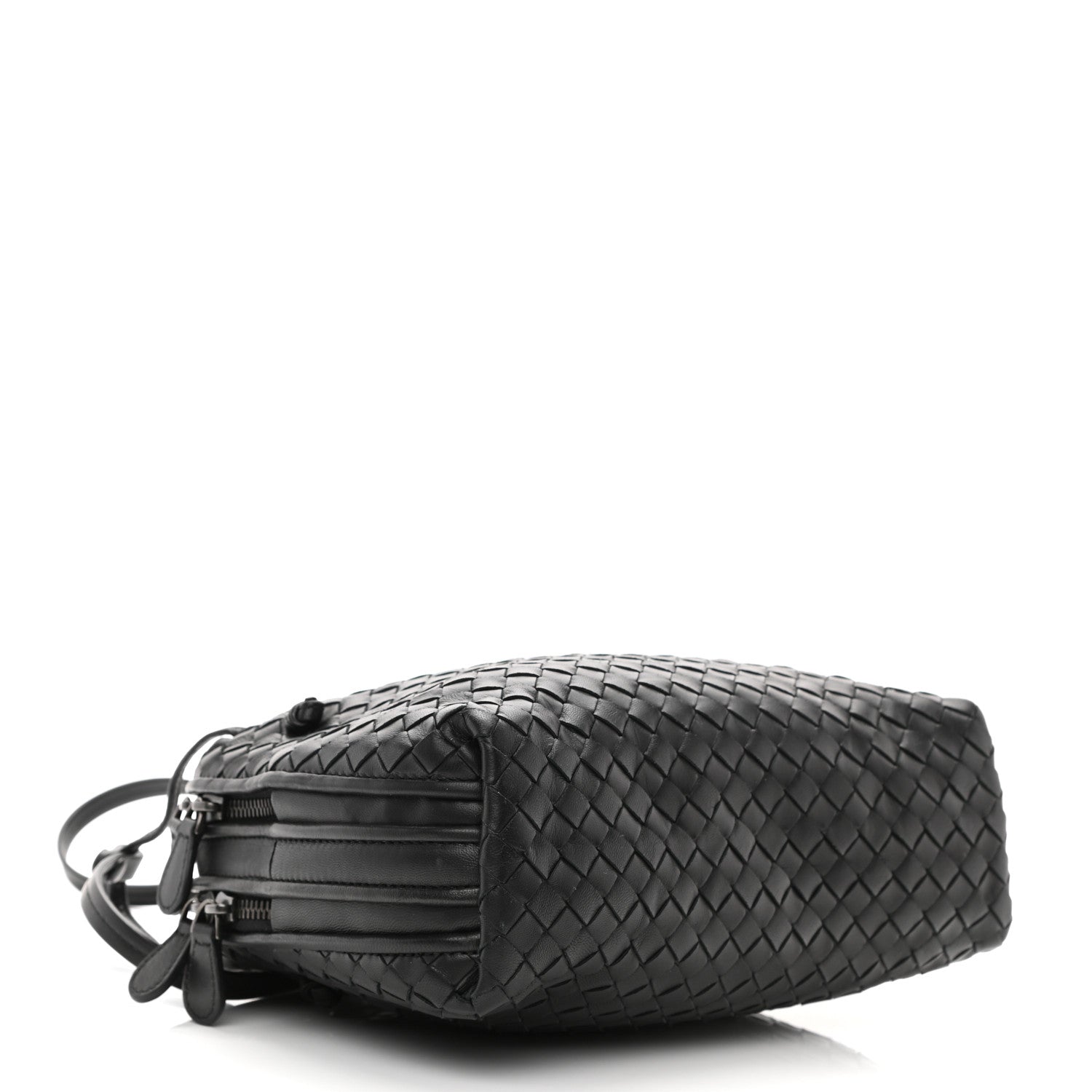 Bottega Veneta Nappa Intrecciato Nodini Bag Black 4 of 11