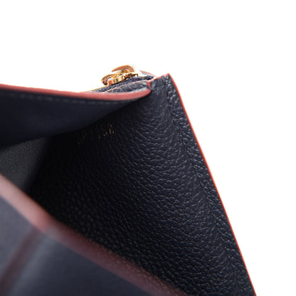 Louis Vuitton Empreinte Victorine Wallet Marine Rouge 7 of 9