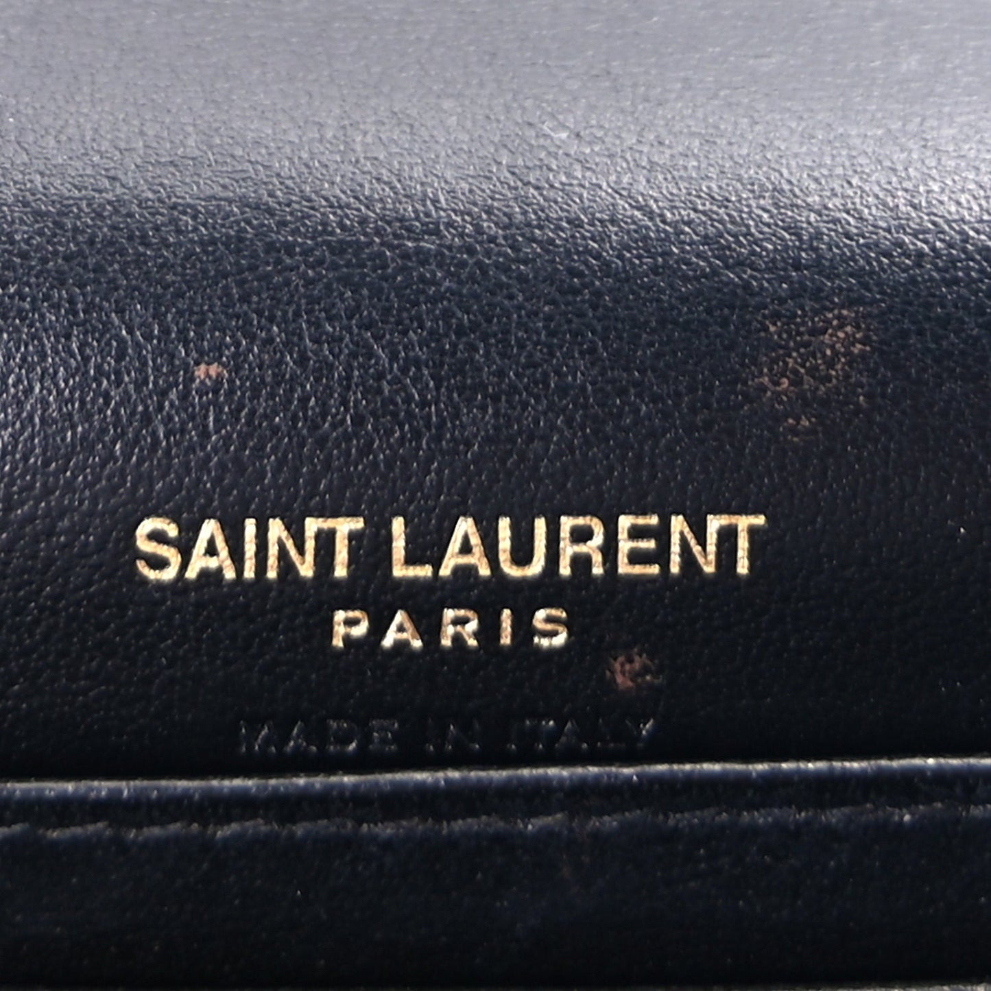 Smooth Calfskin Monogram Kate Belt Bag  Black