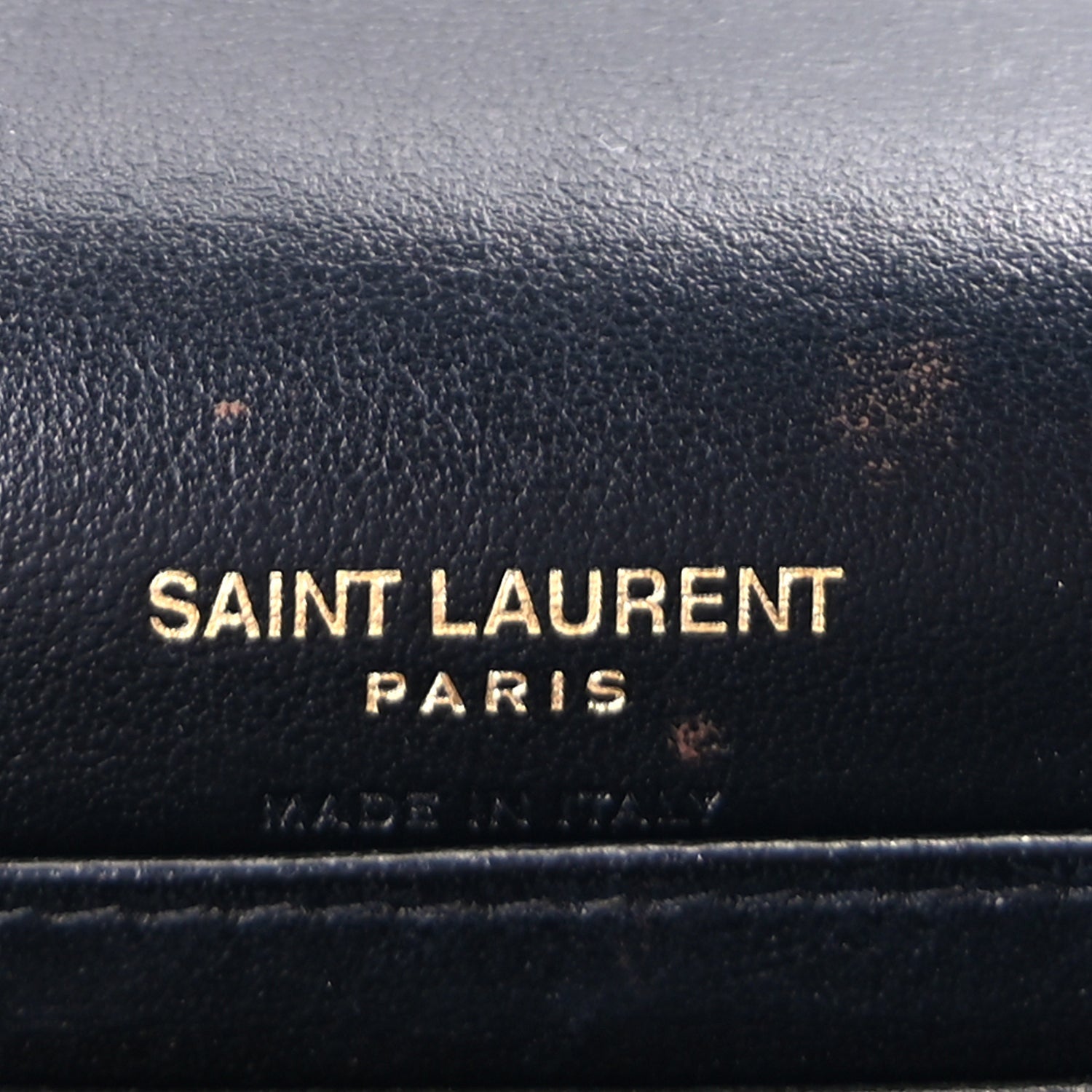 Saint Laurent Smooth Calfskin Monogram Kate Belt Bag  Black 5 of 7