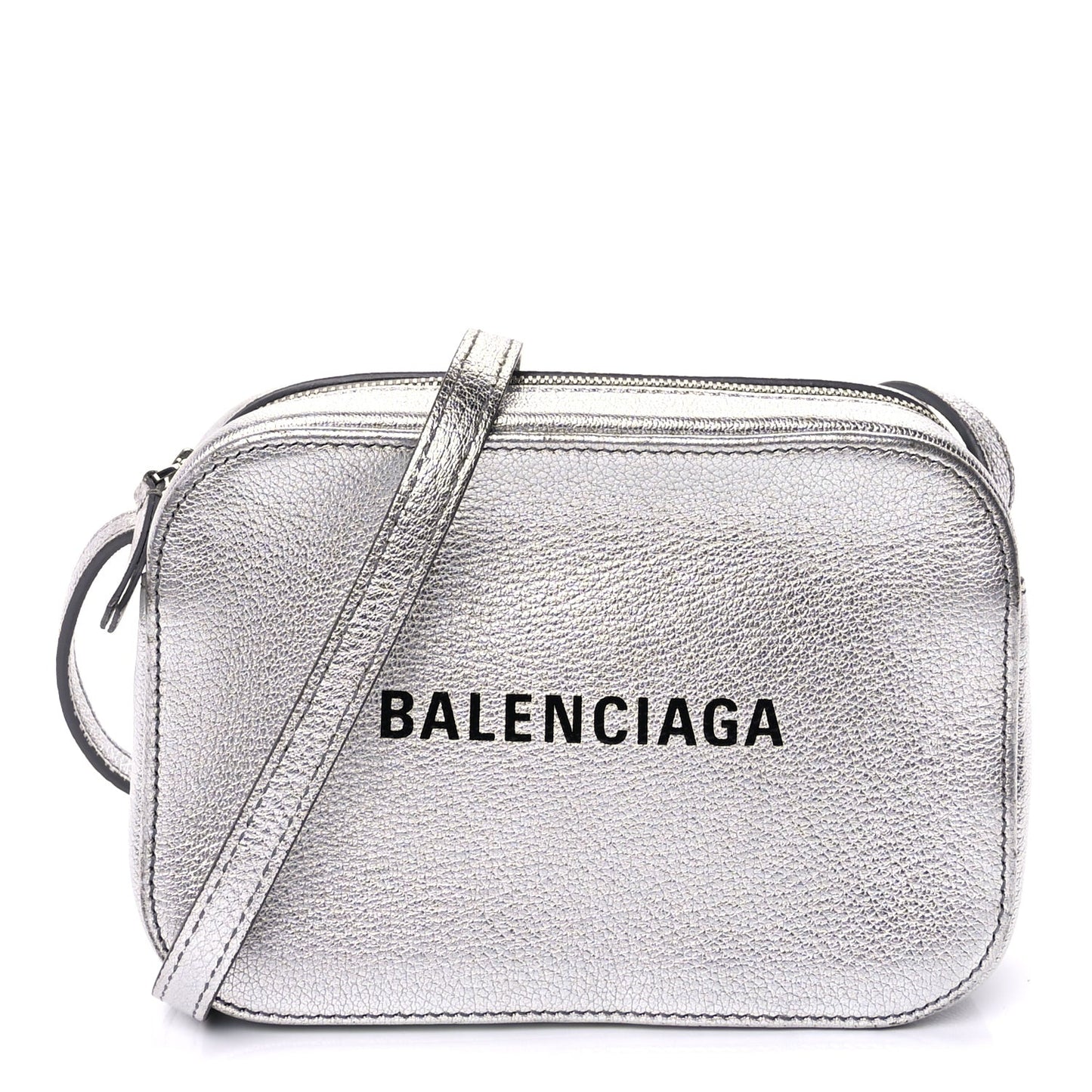 Calfskin XS Everyday Camera Bag Argent Black