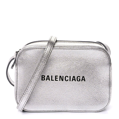 Balenciaga Calfskin XS Everyday Camera Bag Argent Black 1 of 8