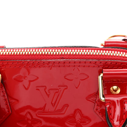 Louis Vuitton Vernis Alma BB Pomme D'Amour 13 of 14