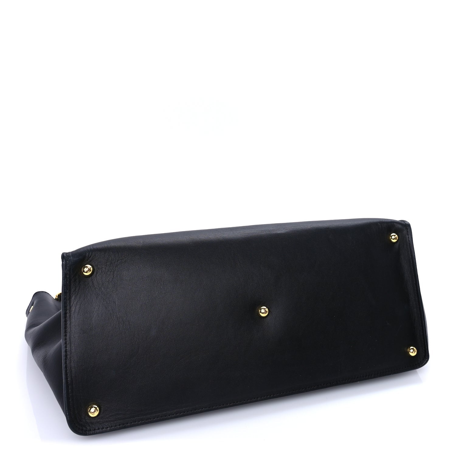 Fendi Vitello King Medium  Way Tote Black 3 of 8