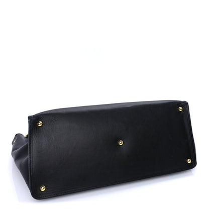 Fendi Vitello King Medium  Way Tote Black 3 of 8
