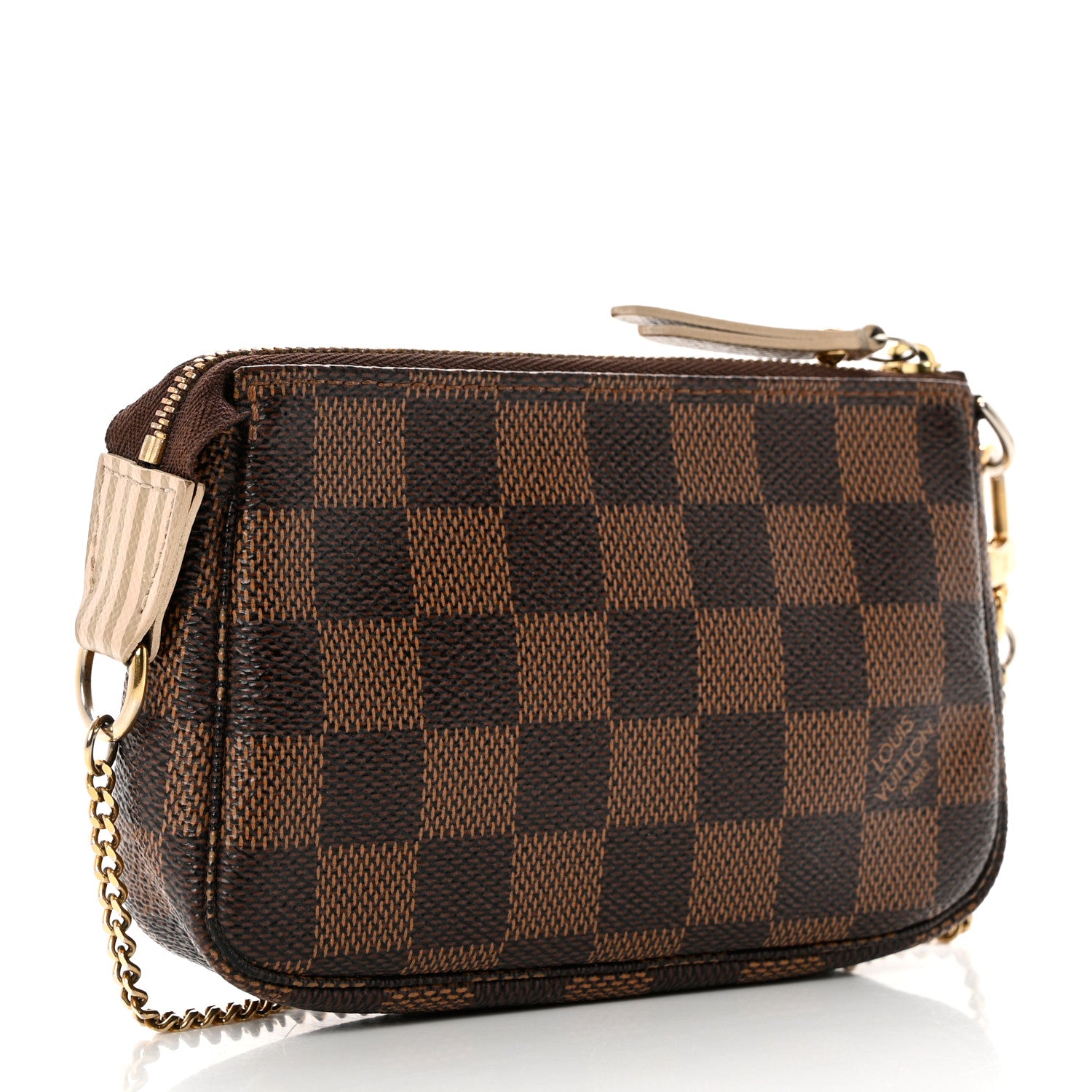 Louis Vuitton Damier Ebene Trunks and Locks Mini Pochette Accessories 3 of 8