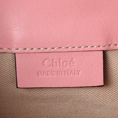 Chloe Suede Calfskin Mini Faye Backpack Washed Pink 7 of 14