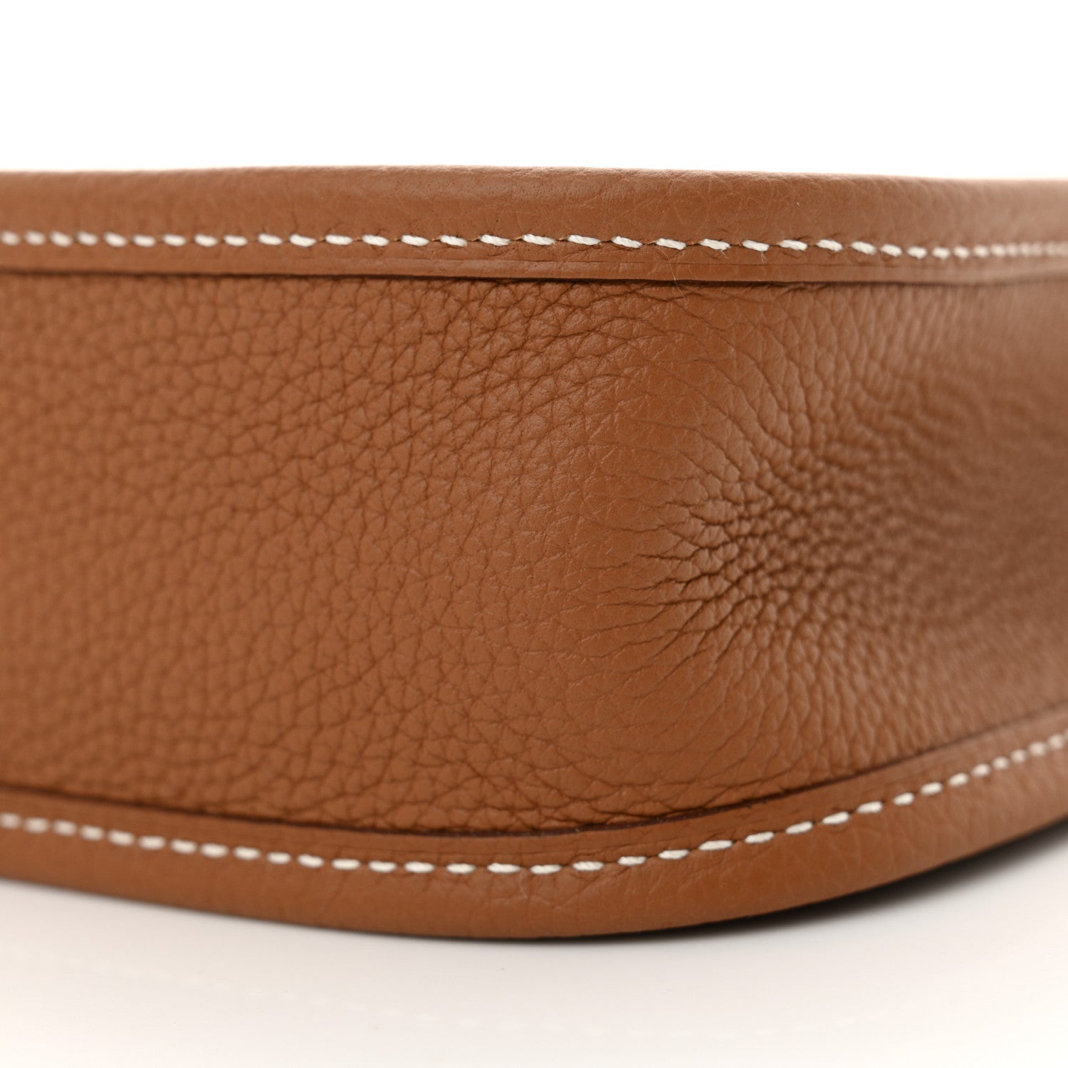 Hermes Taurillon Maurice Amazone Evelyne TPM Gold White 10 of 11