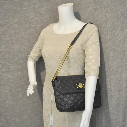 Marc Jacobs Leather Quilted The L Single Shoulder Bag Black 2 of 10