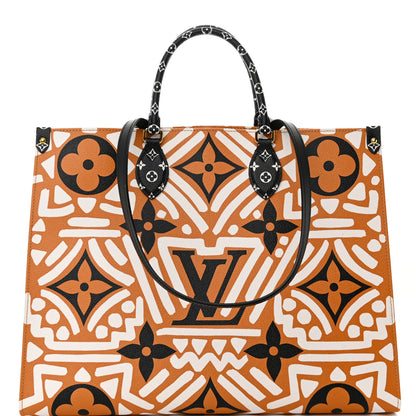 Louis Vuitton Monogram Giant Crafty Onthego GM Crème Caramel 6 of 8