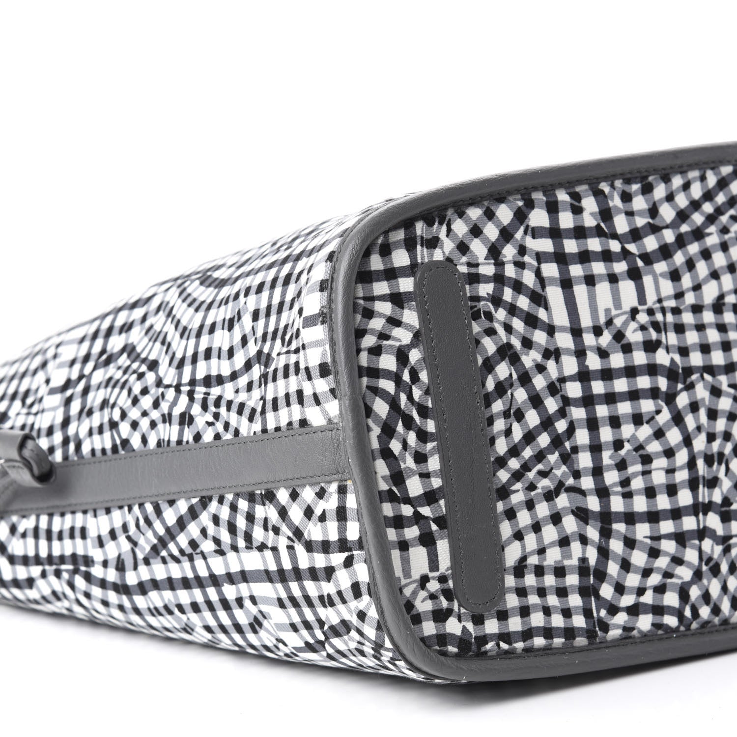 MCM Visetos Medium Liz Reversible Shopper Tote Phantom Grey 13 of 15