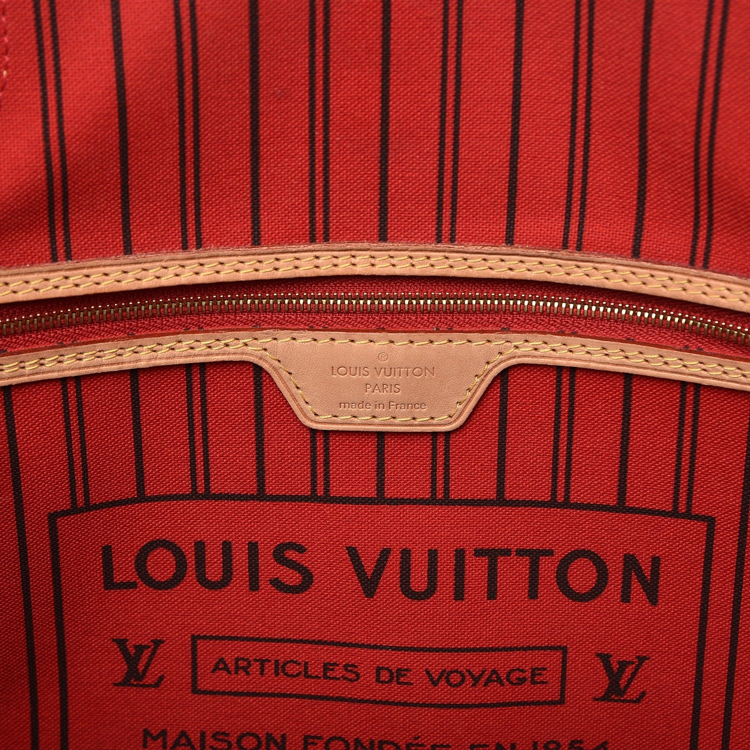Louis Vuitton Monogram Neo Neverfull MM Cherry 6 of 11