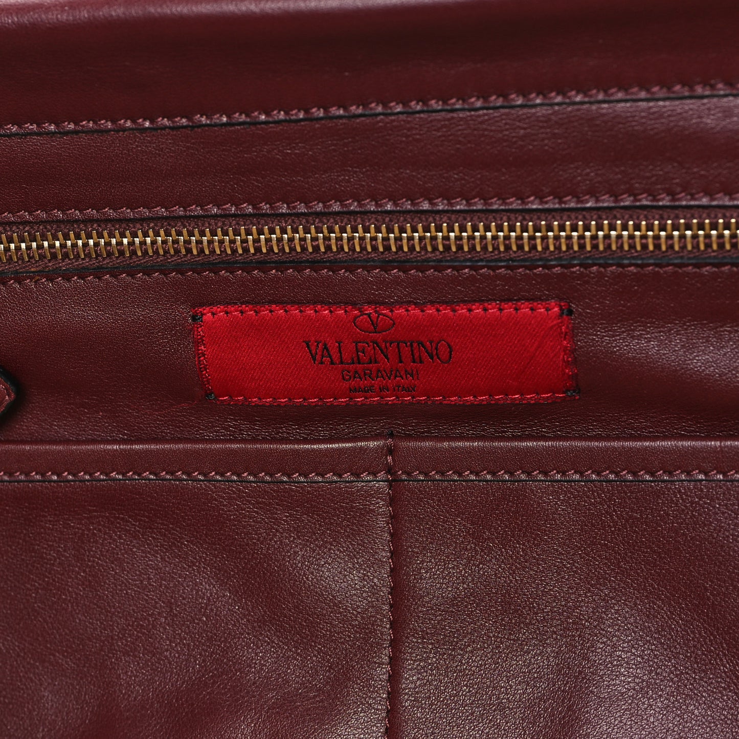 Vitello Medium Rockstud Tote Camelia