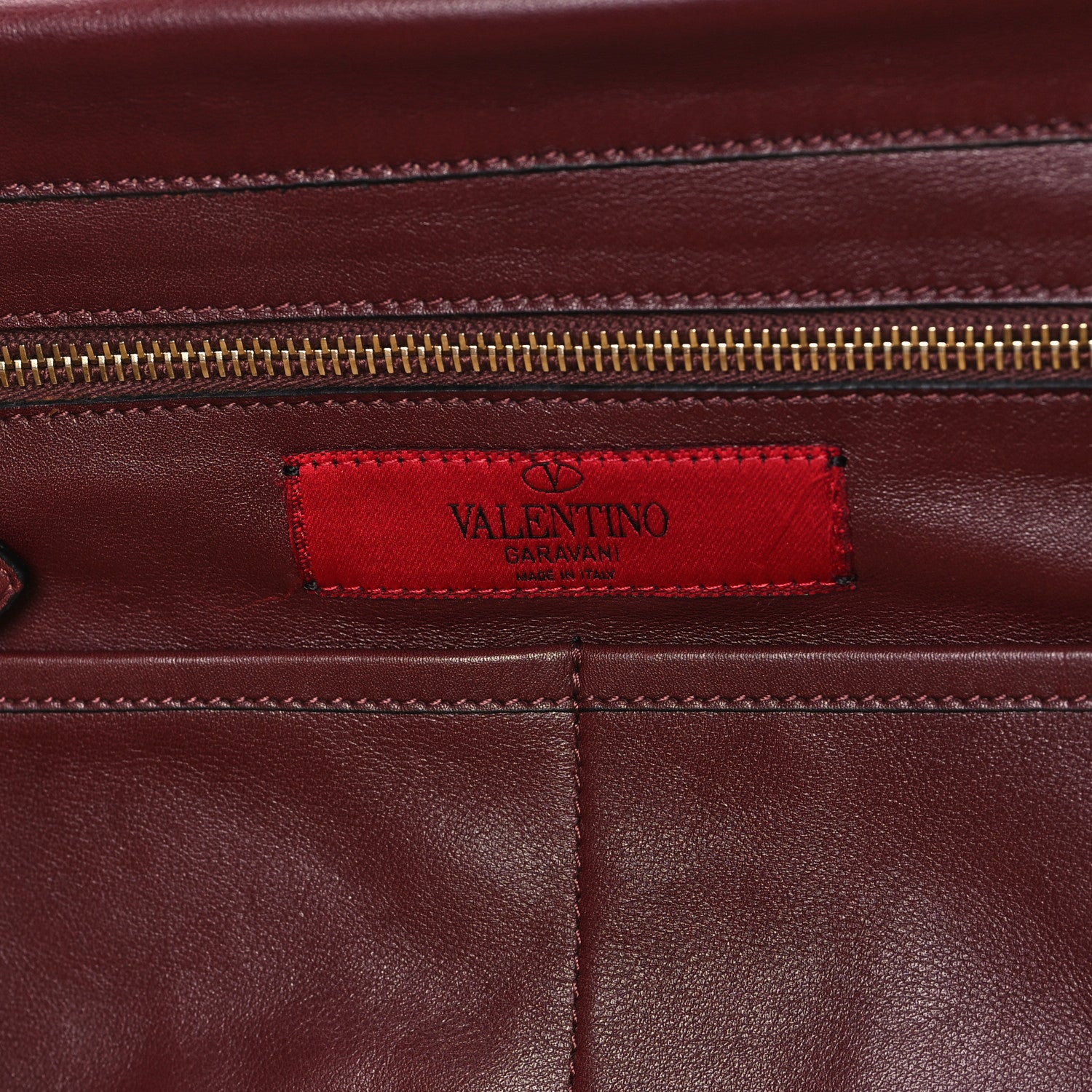 Valentino Garavani Vitello Medium Rockstud Tote Camelia 6 of 11