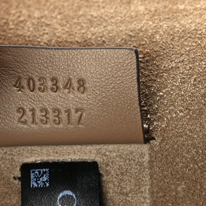 Gucci GG Supreme Monogram Medium Dionysus Shoulder Bag Taupe 6 of 9