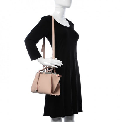 Fendi Vitello Dolce Mini 3Jours Tote Plaster 2 of 8