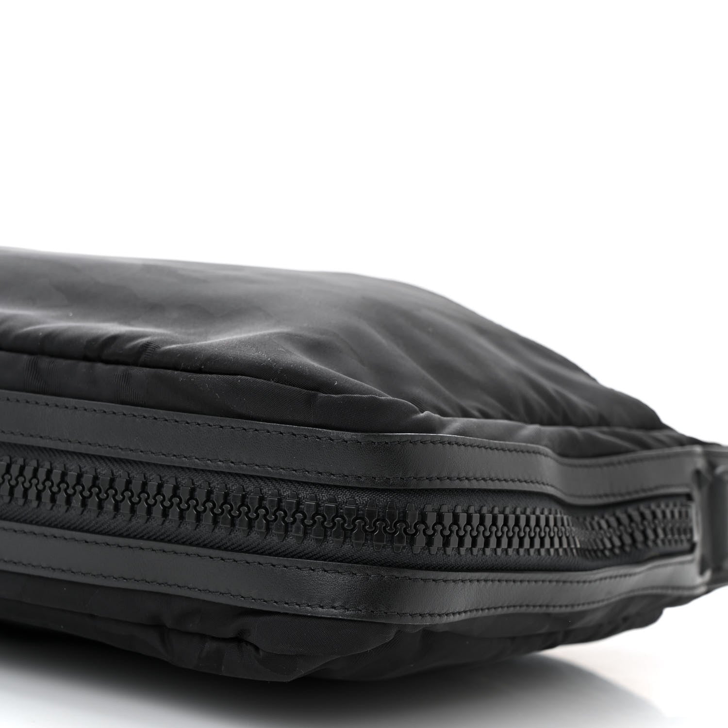 Valentino Garavani Nylon Camouflage Travel Briefcase Black 9 of 10