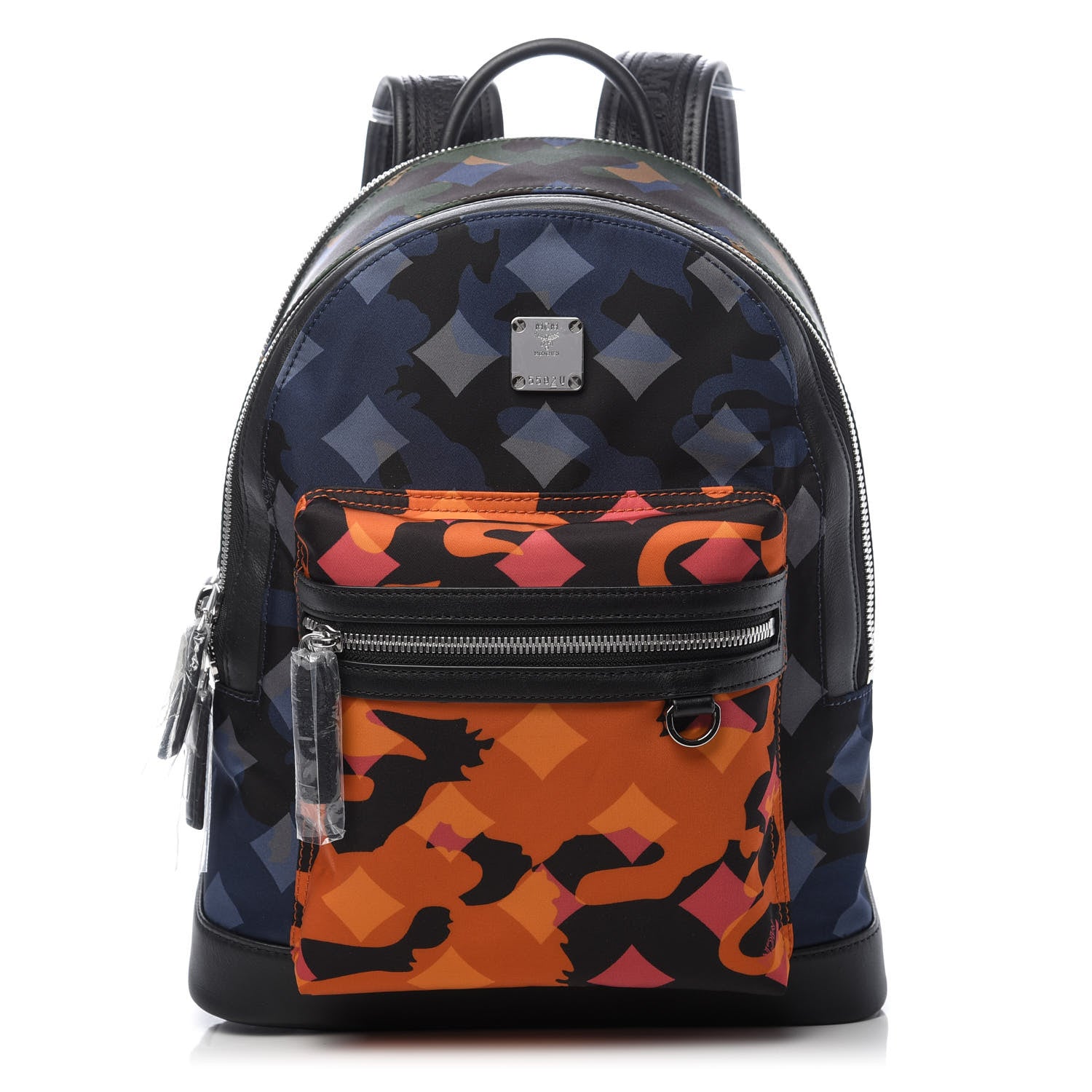 MCM Nylon Camo Dieter Munich Lion Backpack Multicolor 1 of 7