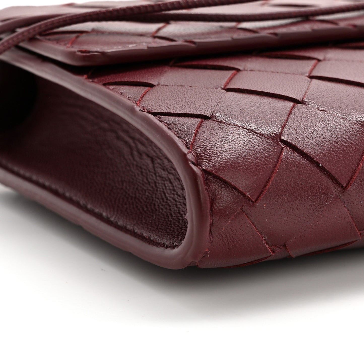 Nappa Intrecciato Long Andiamo Top Handle Clutch Barolo