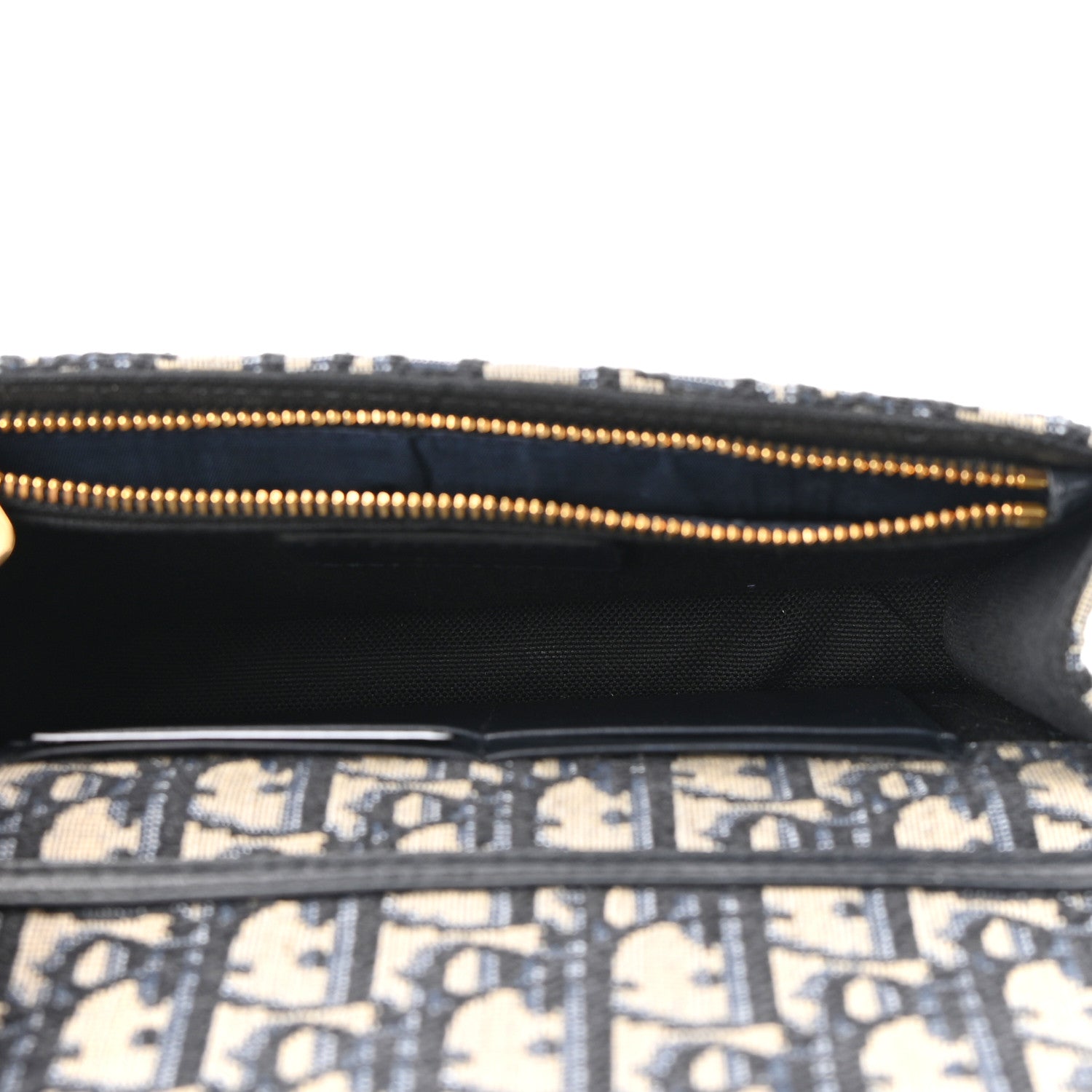 Christian Dior Oblique 30 Montaigne 2-In-1 Pouch Blue 5 of 10