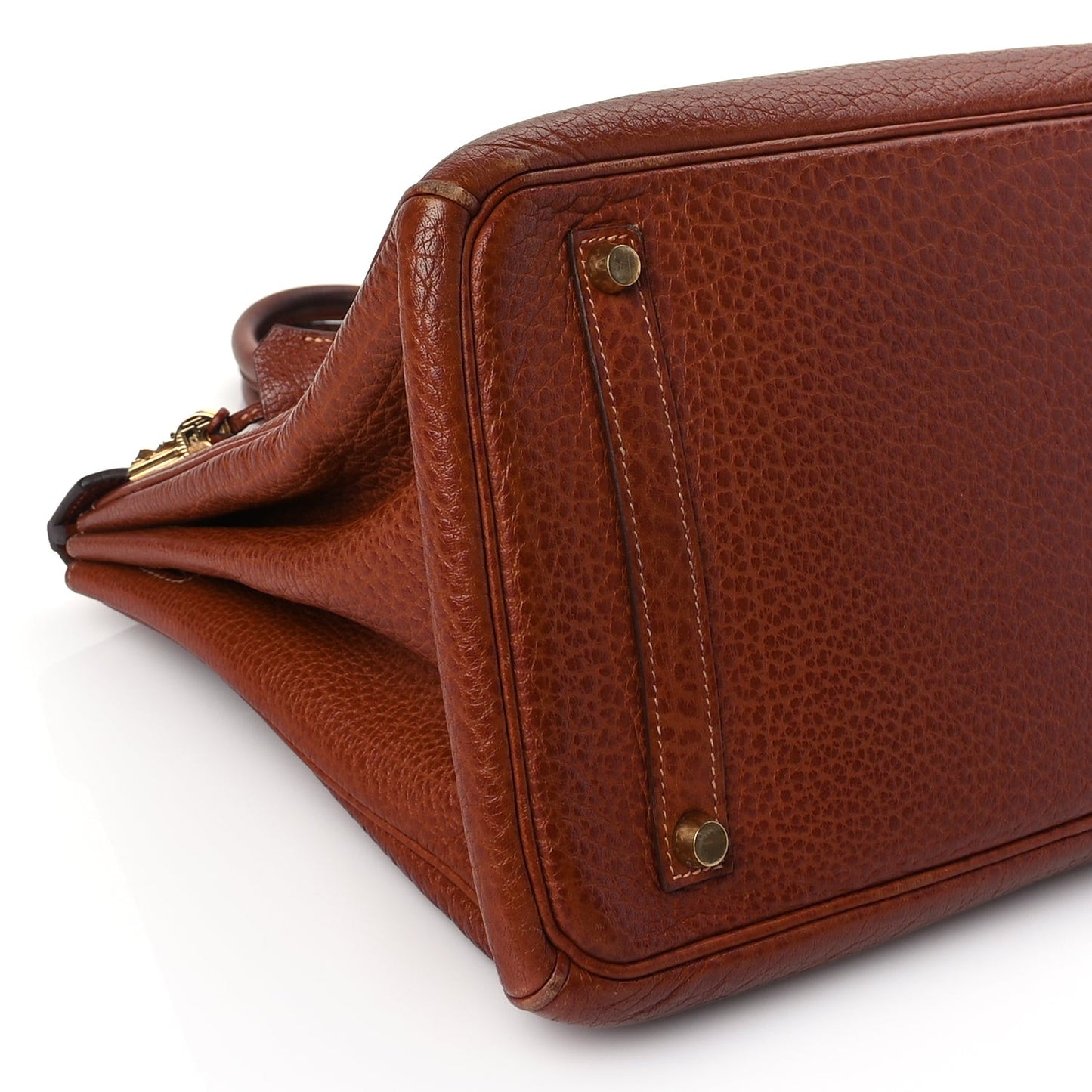 Buffle Skipper Birkin 35 Noisette