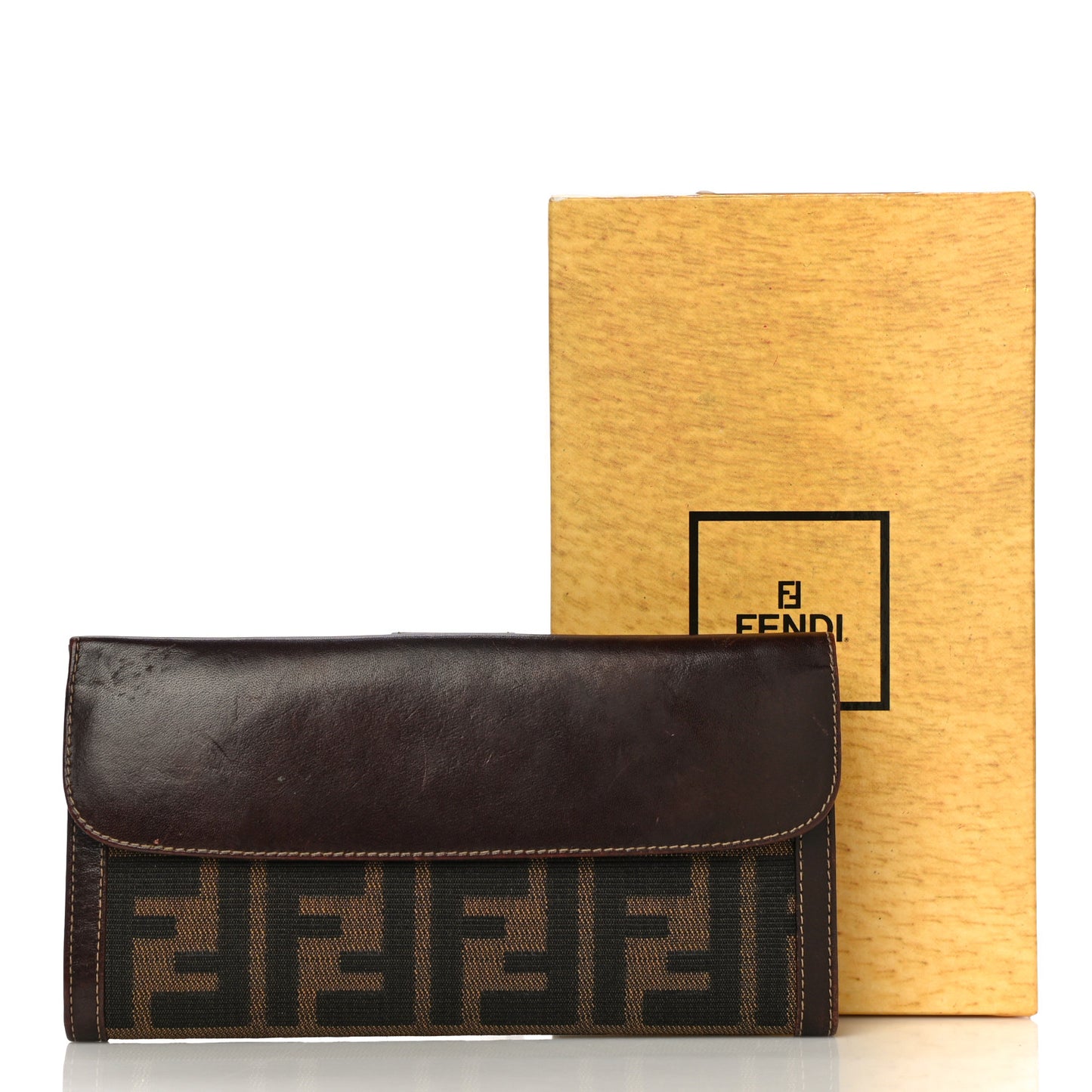 Zucca Continental Wallet Tobacco