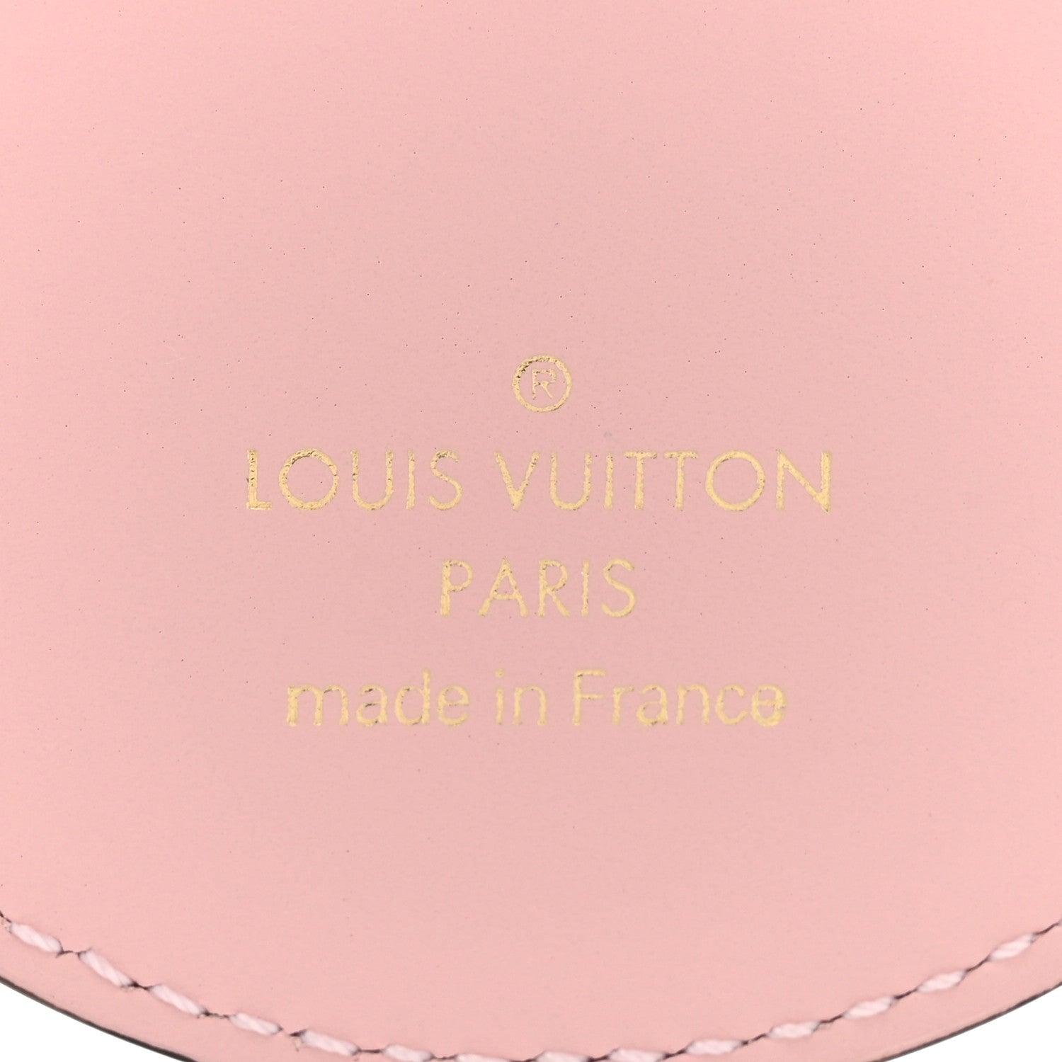 Louis Vuitton Calfskin Monogram Valentines Day Illustre Bag Charm Key Holder Rose Clair 3 of 5