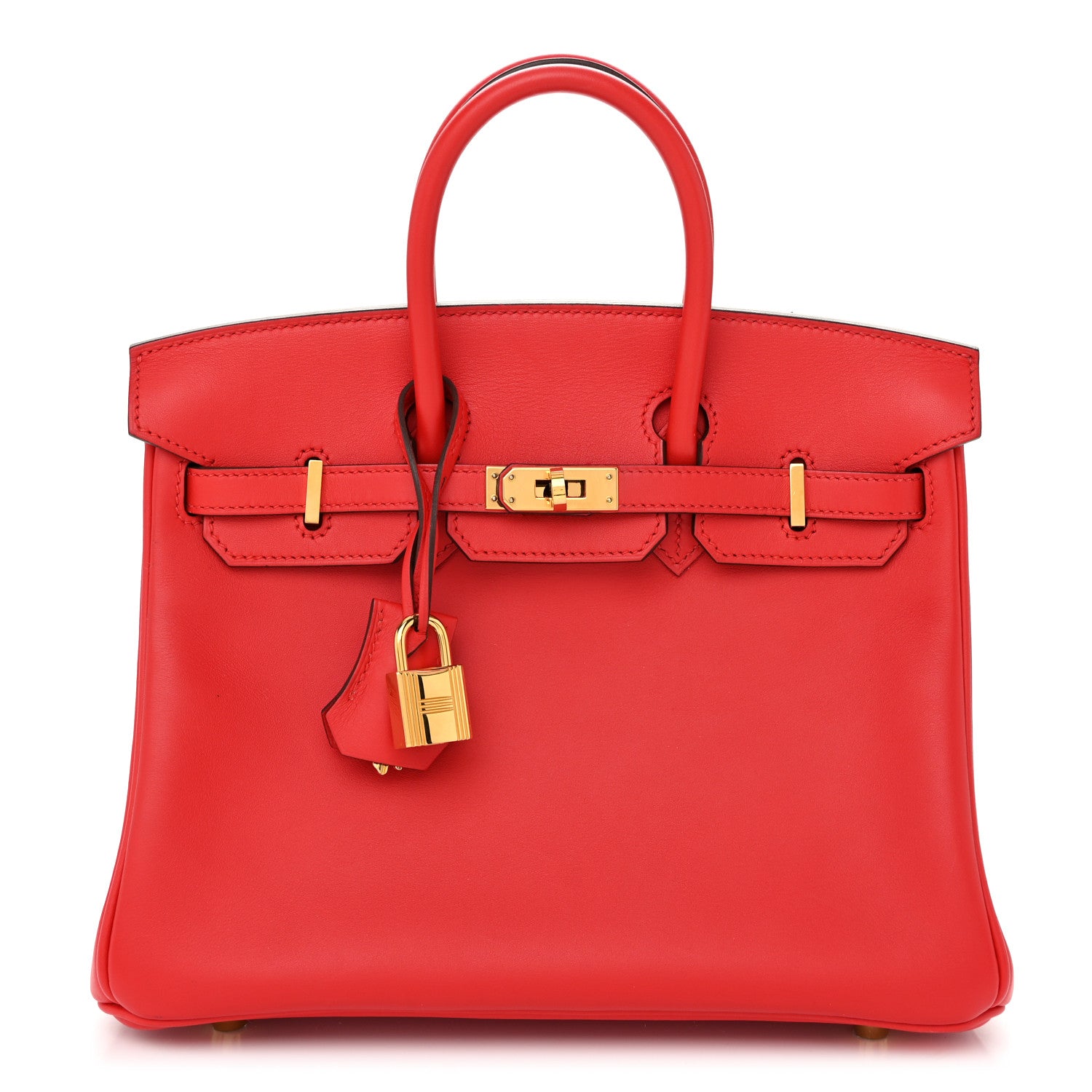 Hermes Swift Birkin 25 Rouge De Coeur 1 of 13