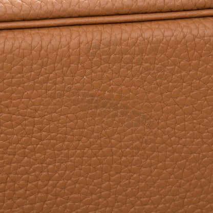 Hermes Taurillon Clemence Bolide 35 Gold 6 of 9