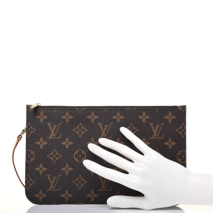 Louis Vuitton Monogram Neverfull MM GM Pochette 2 of 10
