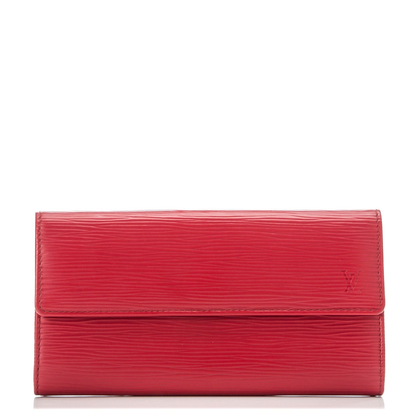 Epi Sarah Wallet Rouge