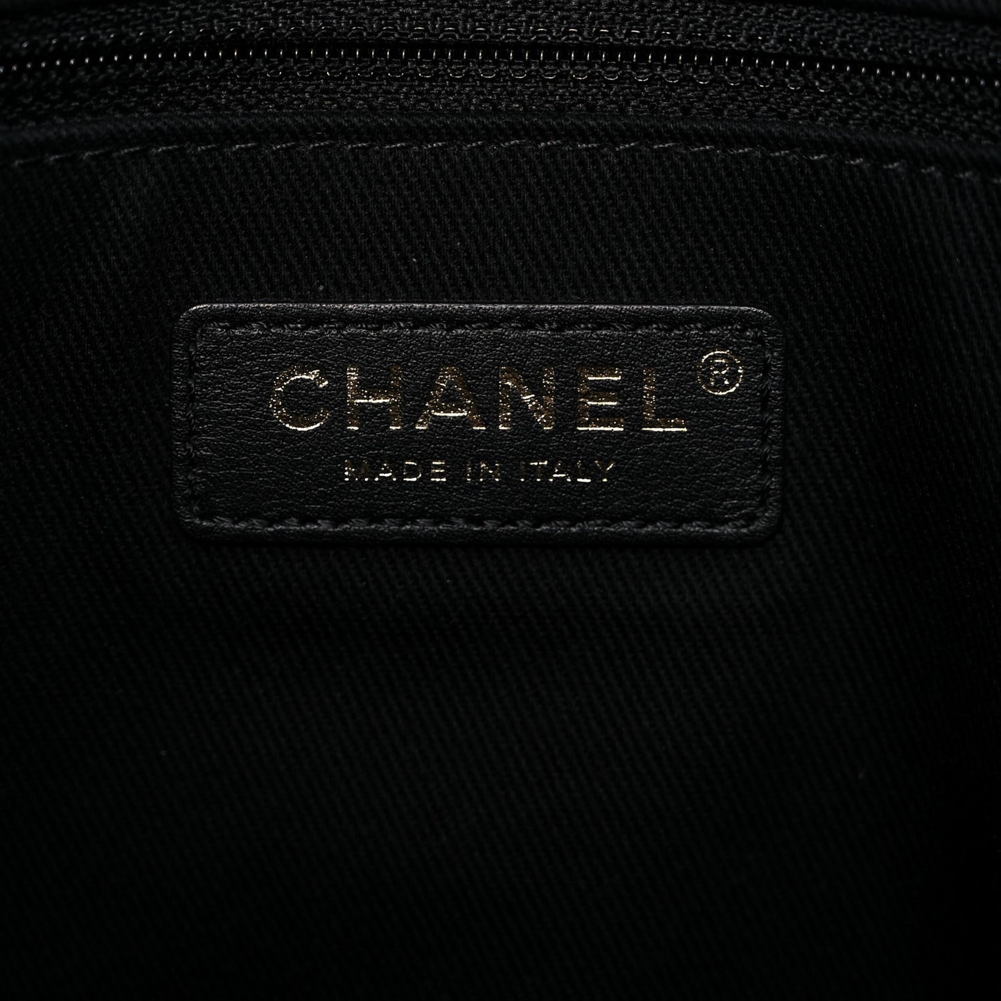 Lurex Boucle Small Deauville Tote Black