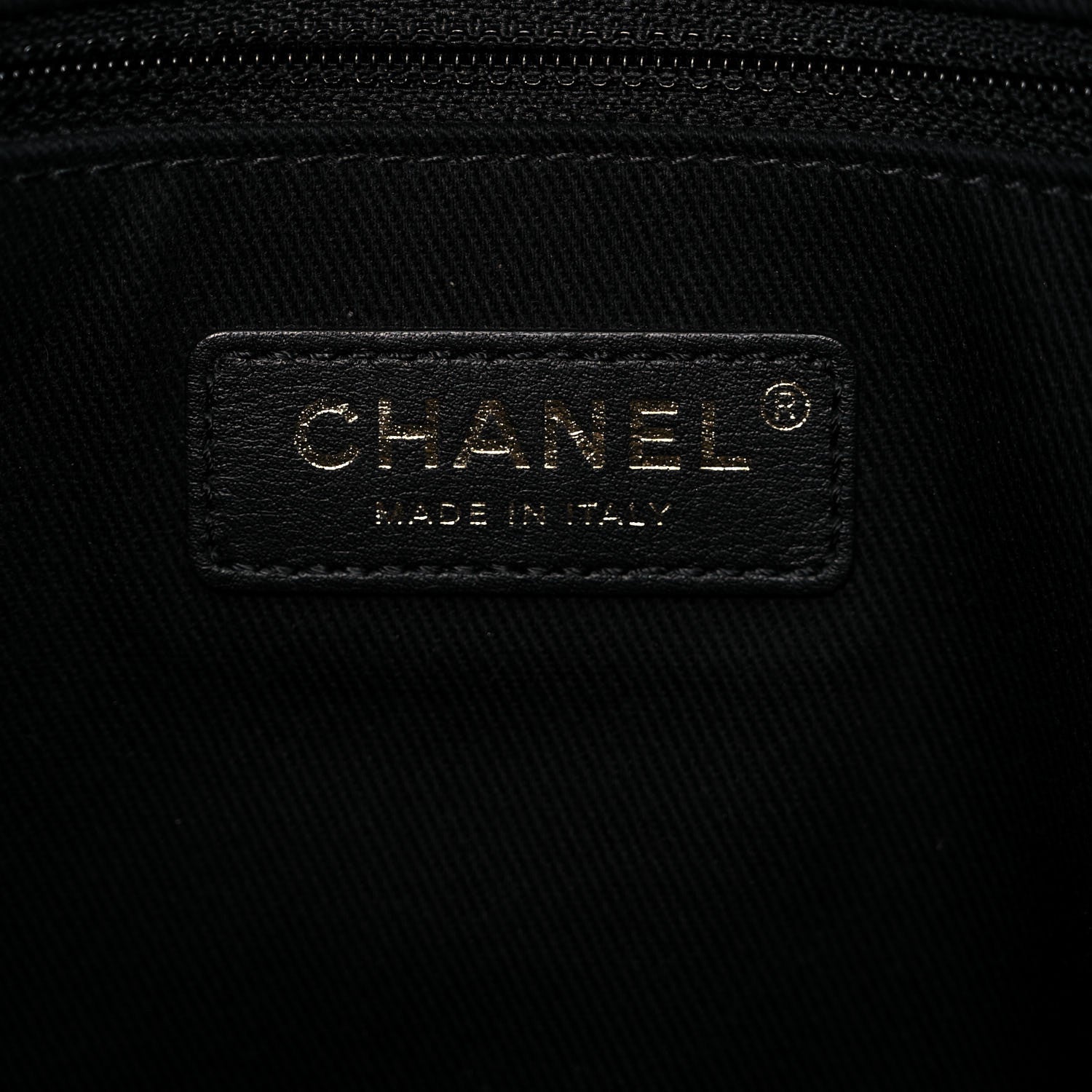 Chanel Lurex Boucle Small Deauville Tote Black 6 of 10