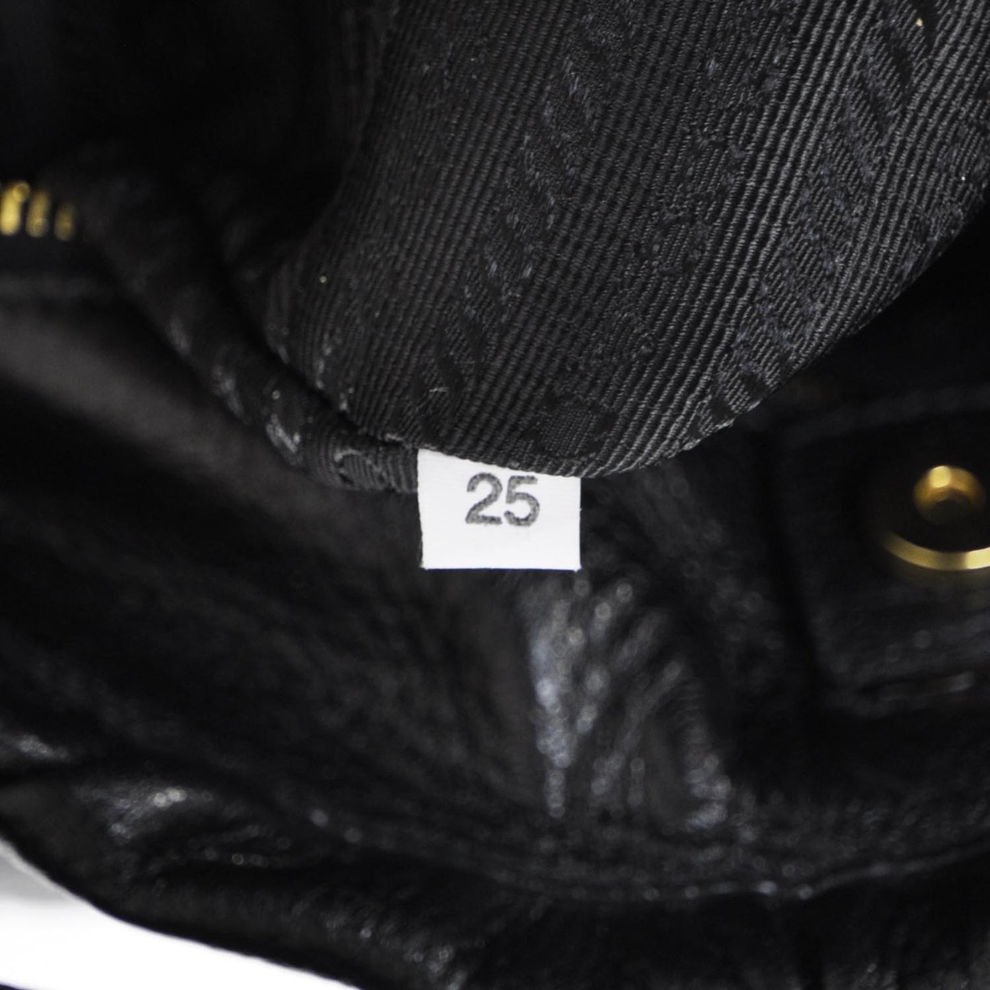 Deerskin Shoulder Bag Black