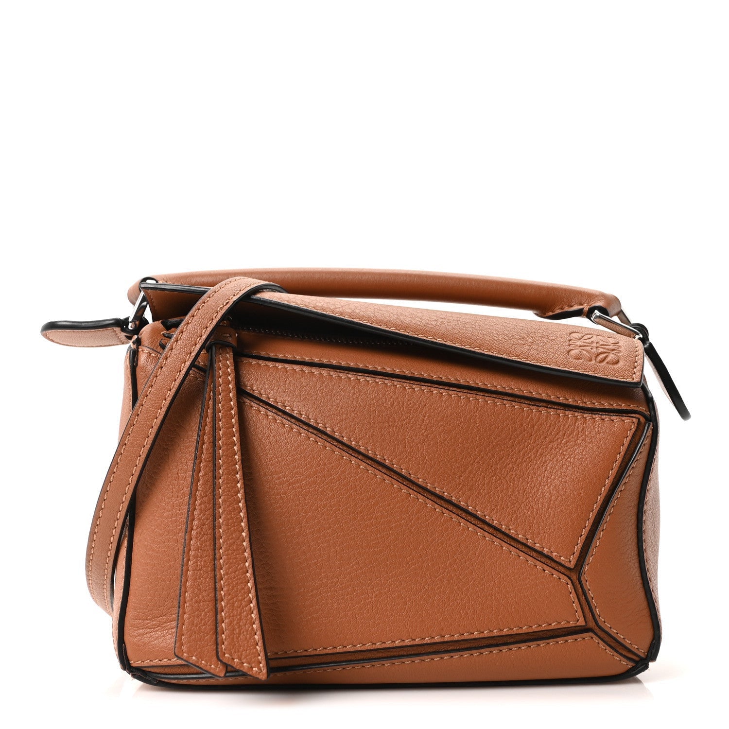 Loewe Calfskin Mini Puzzle Bag Tan 1 of 1