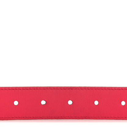 Louis Vuitton Monogram Multicolor LV Cut Reversible Belt 85 34 White Grenade 4 of 5