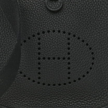 Hermes Taurillon Clemence Evelyne TPM Black 9 of 12