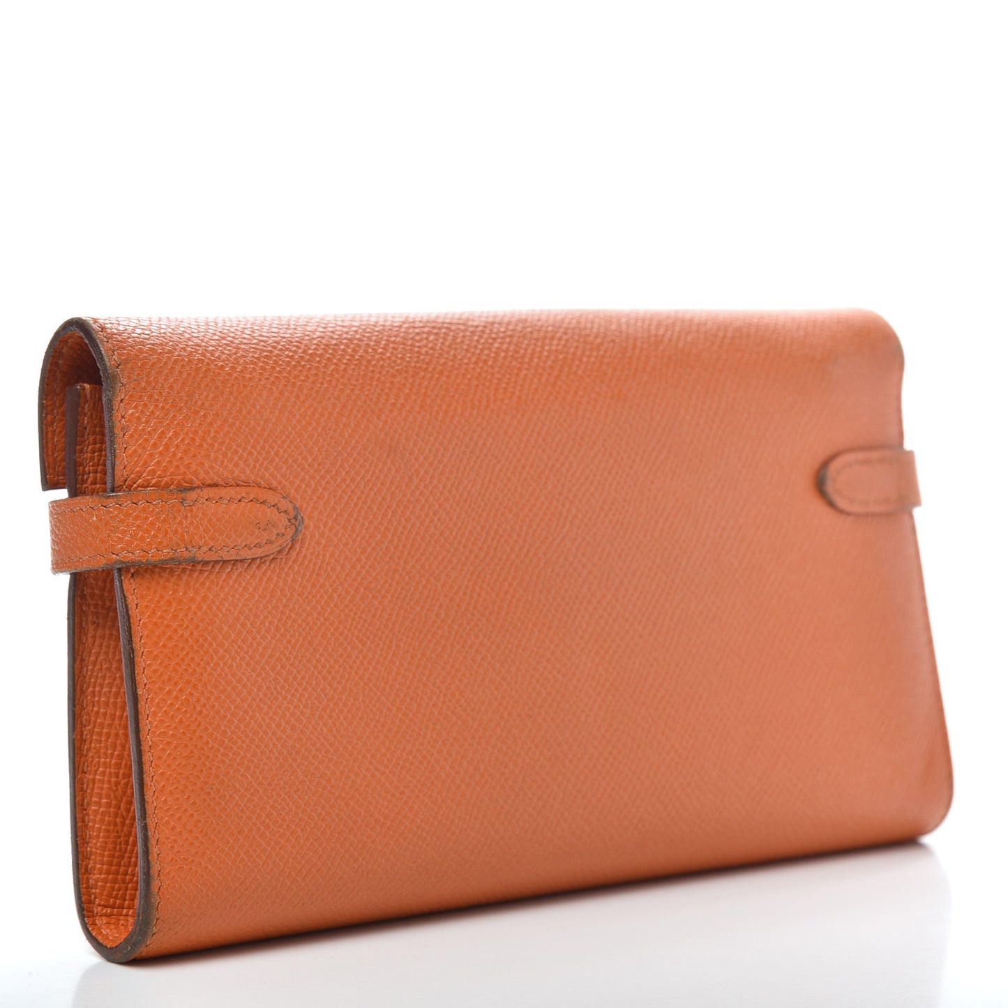 Epsom Kelly Longue Wallet Orange